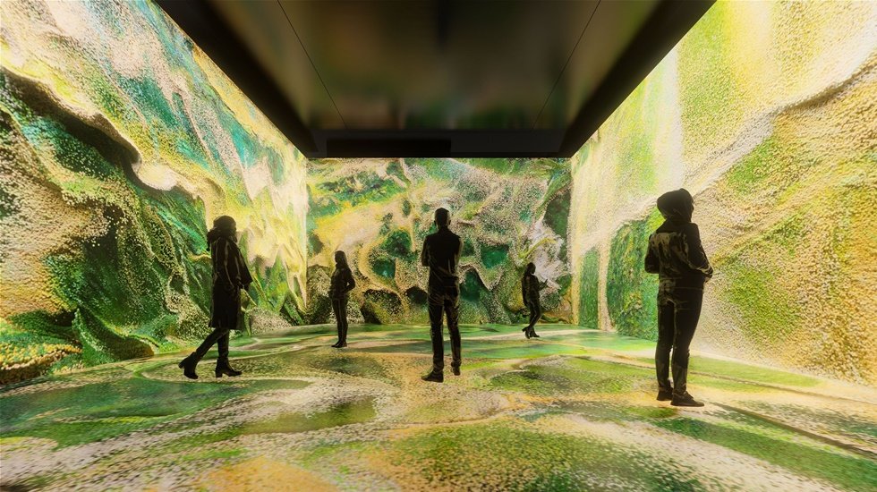 Refik Anadol&rsquo;un &ldquo;Makine Hatıraları Uzay&rdquo; sergisi ziyarete a&ccedil;ılıyor