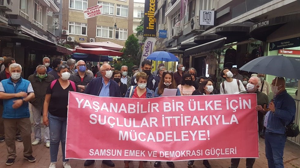 Samsun EDG: Yolsuzluklar ve r&uuml;şvetler istisna değil kural haline gelmiştir!