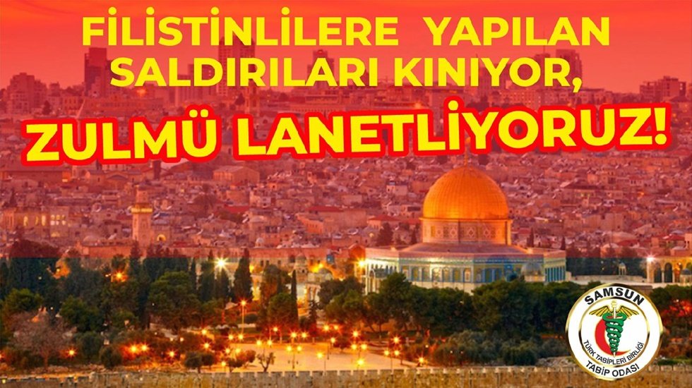 Samsun Tabip Odası: Savaş bir halk sağlığı sorunudur&hellip;