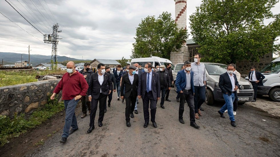 Ardahan'ı ziyaret eden ilk b&uuml;y&uuml;kşehir belediye başkanı, Tun&ccedil; Soyer&hellip;