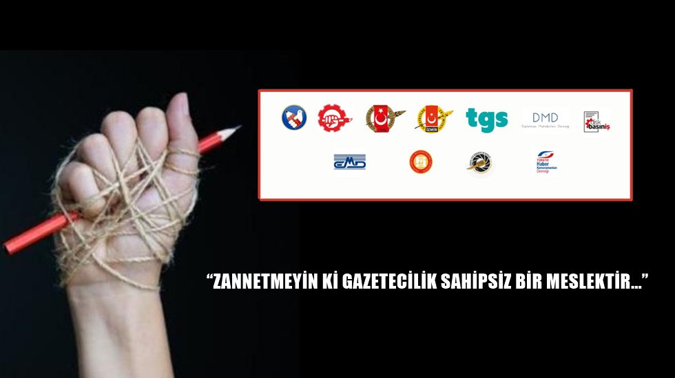 Basın Meslek &Ouml;rg&uuml;tleri T&uuml;m Kamuoyuna &Ccedil;ağrıda Bulunuyor