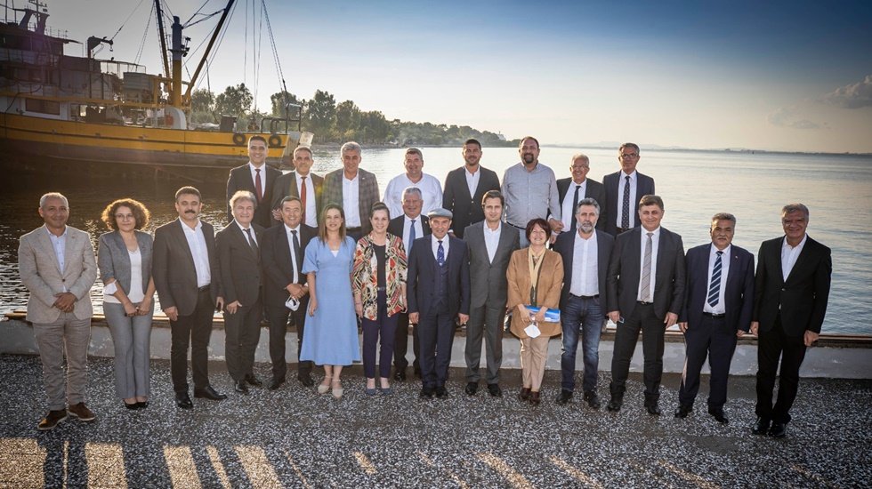 CHP'li başkanlar İzmir Marina'da buluştu