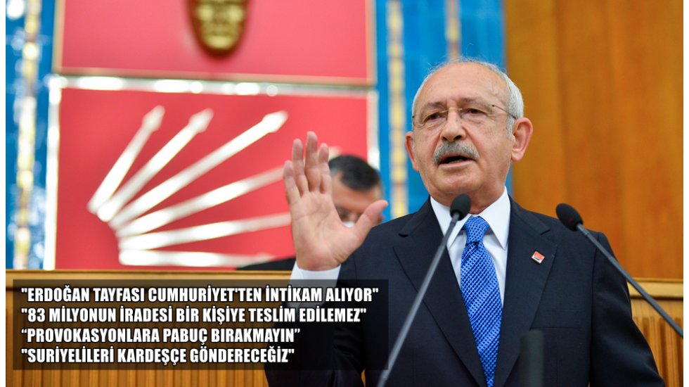 Kılı&ccedil;daroğlu: " &Ccedil;ık adam gibi cevap ver, adam gibi cevap vermezsen adam değilsin&rdquo;