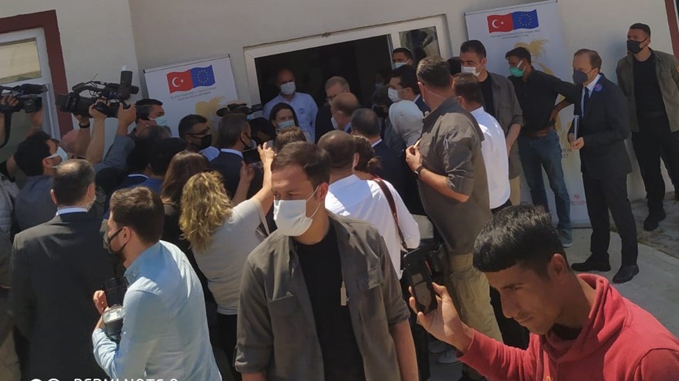 Korumalar İş&ccedil;ileri Bakana Yaklaştırmadı&nbsp;