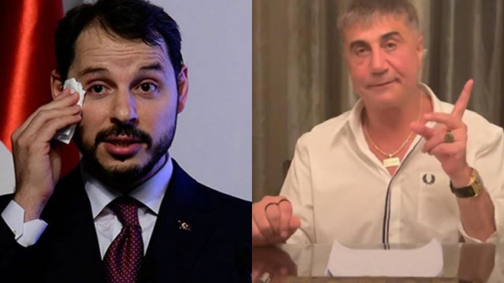 Sedat Peker'den, Berat Albayrak paylaşımı: "Sizi mahvedeceğim!"