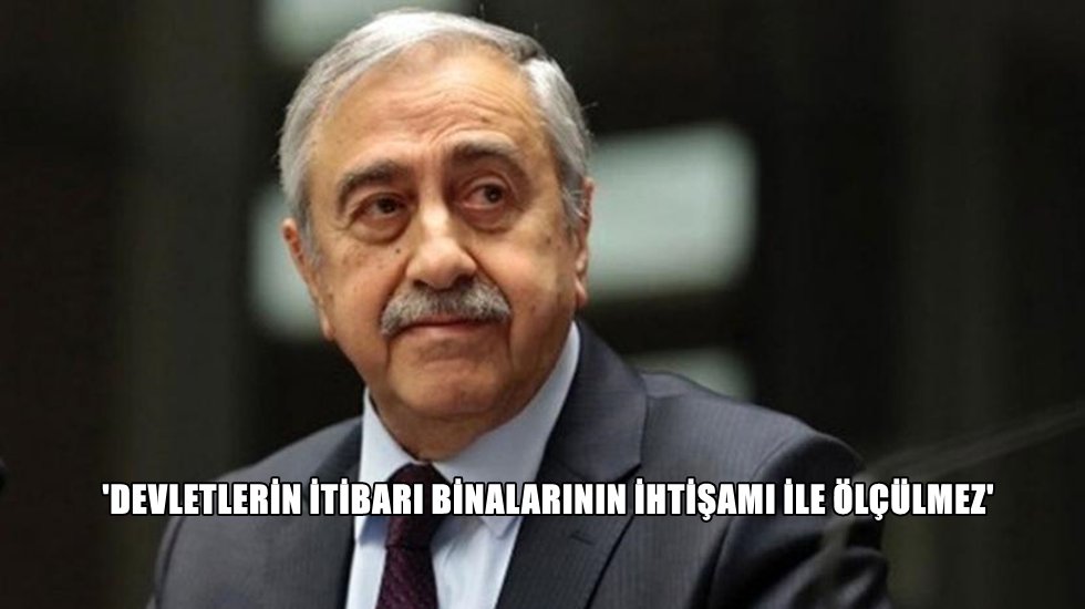 Akıncı'dan Erdoğan'a 'k&uuml;lliye' &ccedil;ıkışı