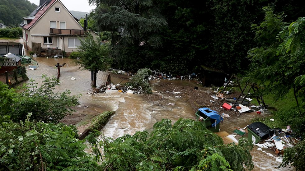 Almanya'da sel felaketinde &ouml;lenlerin sayısı 171&rsquo;e y&uuml;kseldi