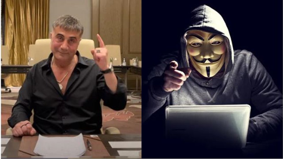 Anonymous'tan bilgi sakladığını a&ccedil;ıklayan Peker'e yanıt: 'Y&uuml;r&uuml; git, faşist'
