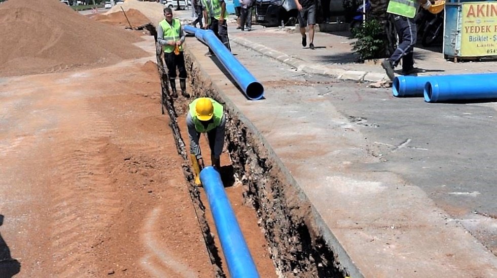 Antalya&rsquo;da dev i&ccedil;me suyu projesi hızla ilerliyor