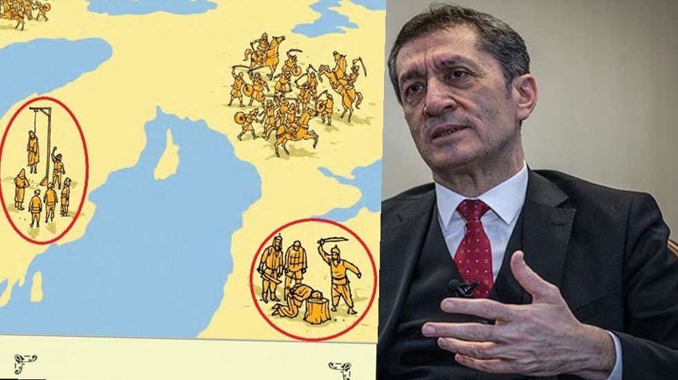 Bakan Sel&ccedil;uk &ccedil;ocuk dergisindeki 'idam, kafa kesme' ifadelerine &lsquo;yanlış&rsquo; diyemedi