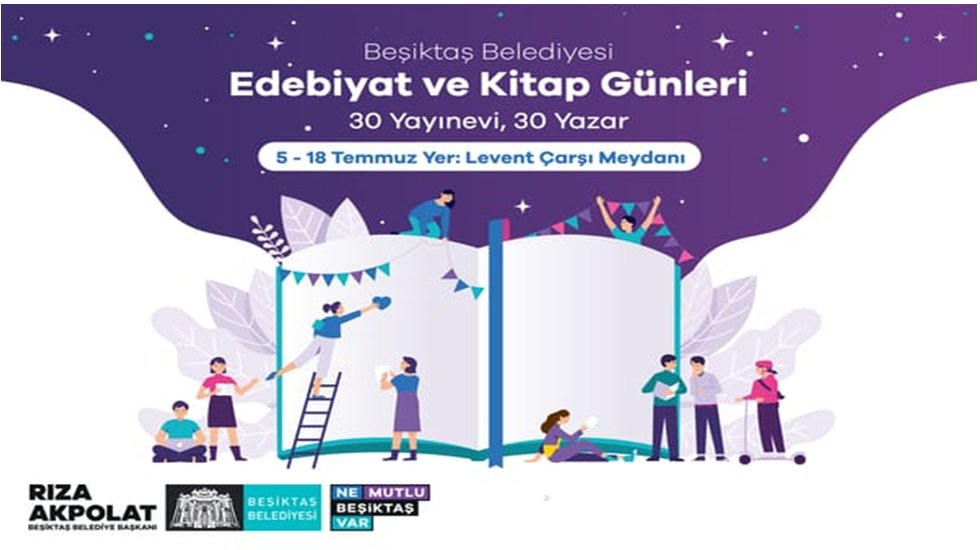 Beşiktaş'ta 'Edebiyat ve Kitap G&uuml;nleri' başlıyor
