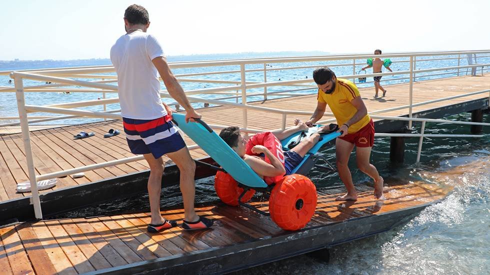 Bu Plaj da deniz keyfine engel yok&nbsp;