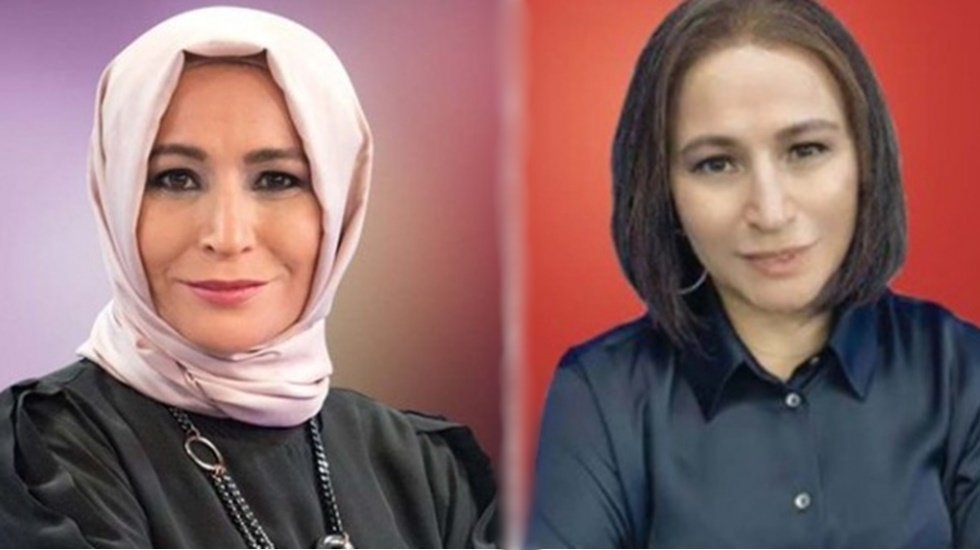 Elif &Ccedil;akır t&uuml;rbanını &ccedil;ıkardı