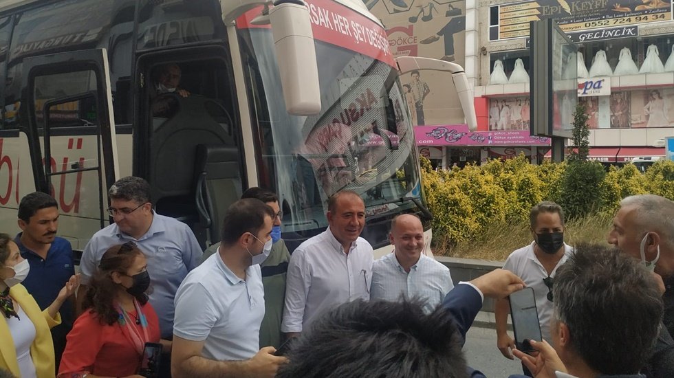 Halkın Otob&uuml;s&uuml;ne yoğun ilgi