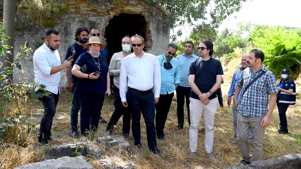 Bathonea Antik Kenti'nin zenginlikleri gün yüzüne çıkıyor