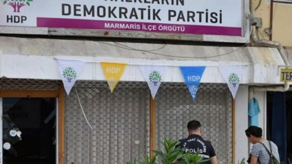 HDP Marmaris il&ccedil;e &ouml;rg&uuml;t binasına silahlı saldırıda 4 kişi daha g&ouml;zaltına alındı