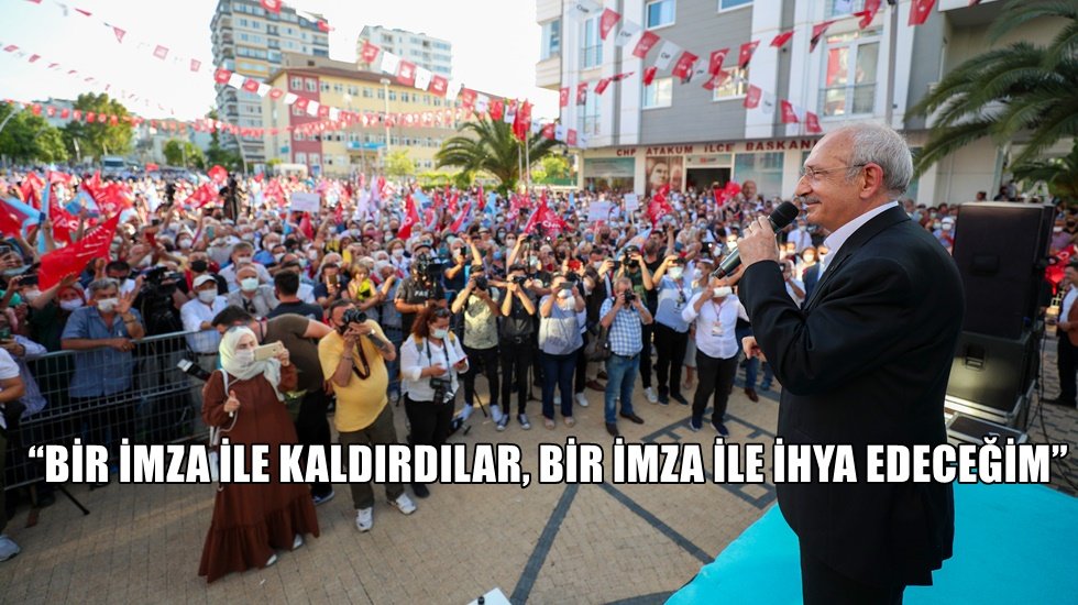 Kılı&ccedil;daroğlu'ndan İstanbul S&ouml;zleşmesi resti