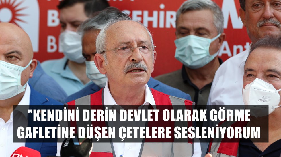 Kılı&ccedil;daroğlu&rsquo;ndan Konya&rsquo;daki katliama dair a&ccedil;ıklama