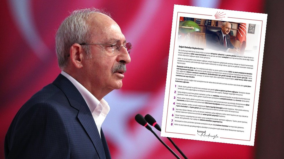 Sanat&ccedil;ılara sahip &ccedil;ıkan Kılı&ccedil;daroğlu&rsquo;ndan Belediyelere 8 maddelik talimat &hellip;
