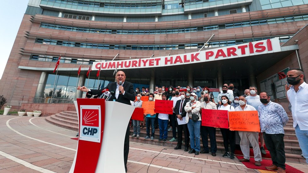 Tozkoparan kentsel d&ouml;n&uuml;ş&uuml;m mağdurları Ankara&rsquo;da