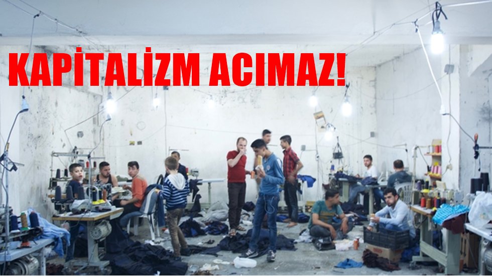 T&uuml;rkiye ekonomisini ayakta tutuyor denilen Suriyeliler k&ouml;le gibi 16 saat &ccedil;alıştırılıyor