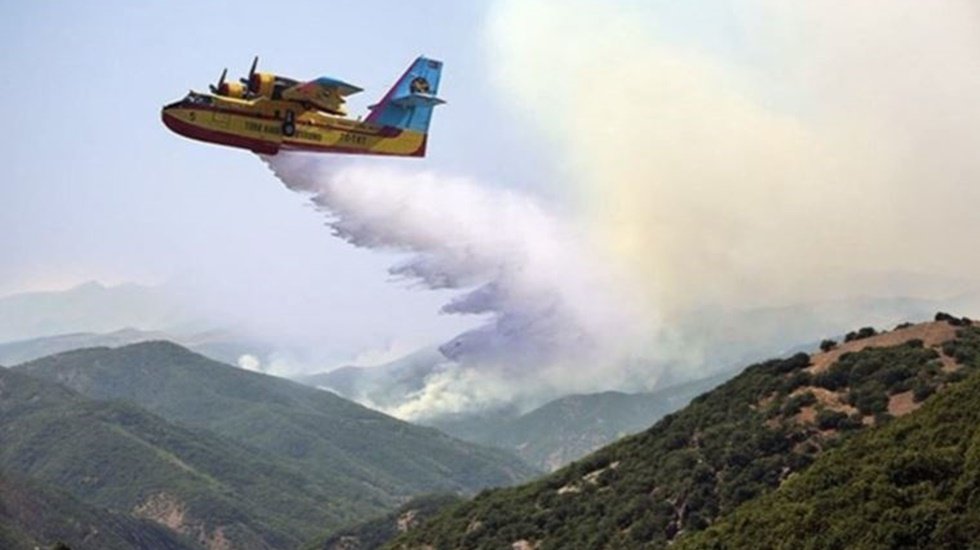 Orman yangınlara müdahale için uçaklara 3 milyar 784 milyon TL ödedik