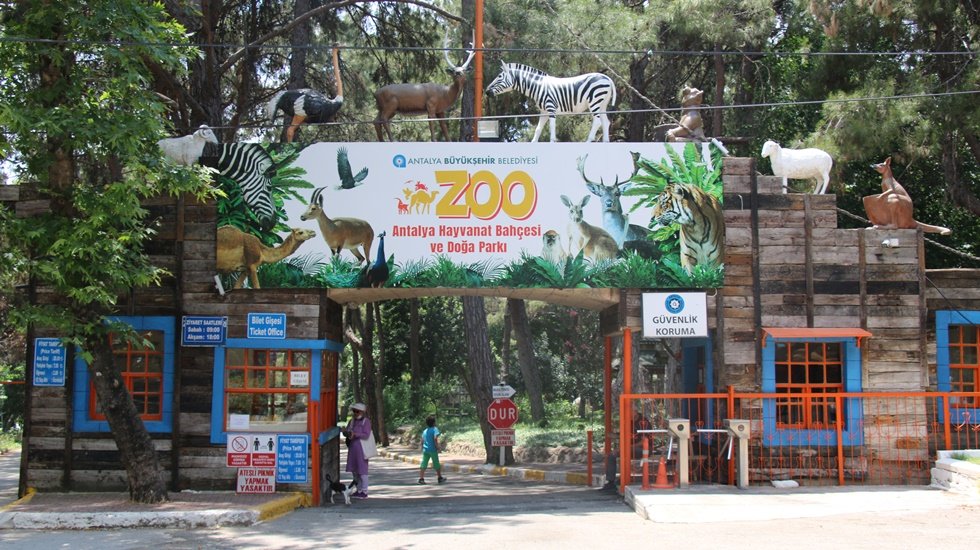 Antalya Hayvanat Bah&ccedil;esi yangın ihtimaline karşı ziyarete kapatıldı&nbsp;