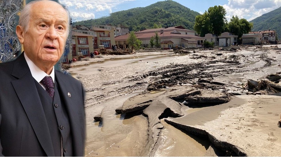 Bah&ccedil;eli'den sel a&ccedil;ıklaması: 'Olağan dışı bir tablo', 'telaşa l&uuml;zum yok'