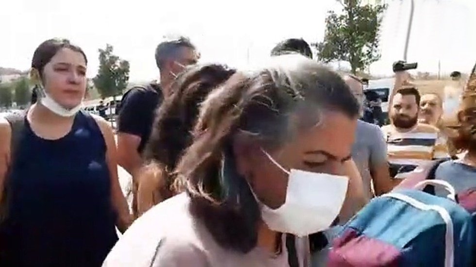 "Ben &ouml;ld&uuml;rd&uuml;ğ&uuml;n&uuml;z &ccedil;ocuğun annesiyim" diyen Berkin Elvan'ın annesine polis 'İyi yapmışım' dedi