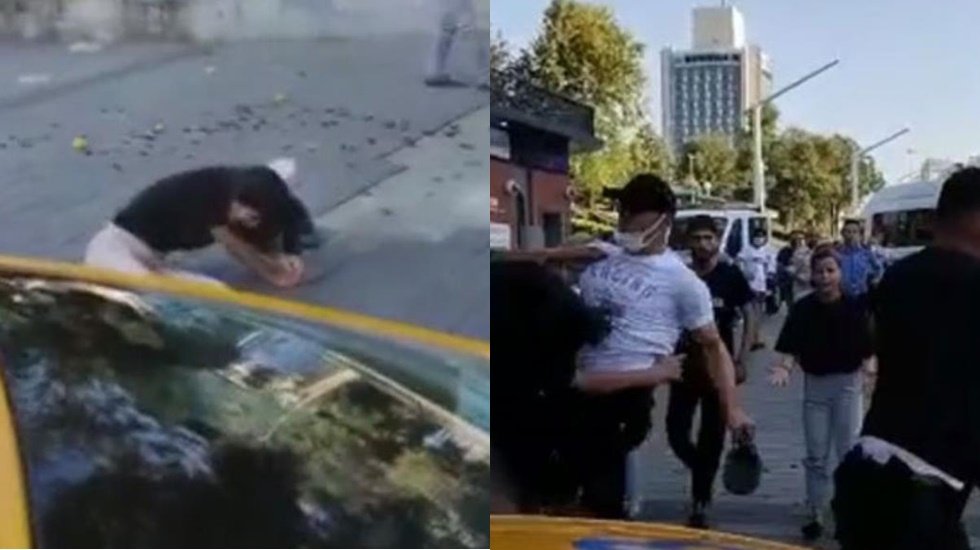 Taksim’de bir kadına şiddet uygulayan zabıta destek birimi personelinin iş akdine son verdi.