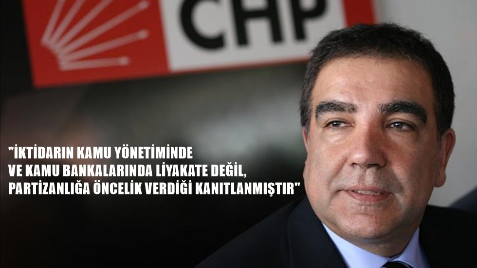CHP'li Toprak Ziraat Bankası'ndaki utan&ccedil; verici olayı a&ccedil;ıkladı