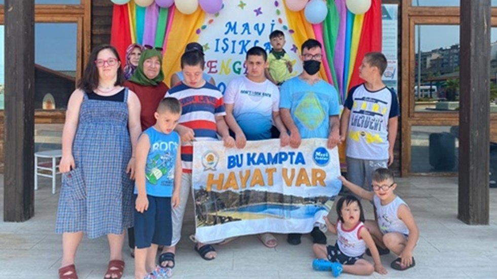 Down sendromlu çocuklar için en eğlenceli kamp