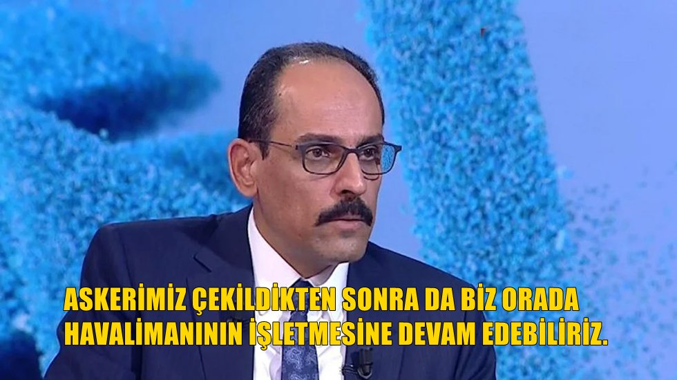 İbrahim Kalın: "Havalimanında g&uuml;venliğin sağlanması gerekiyor&rdquo;
