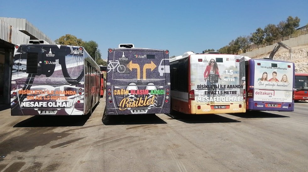 İzmir&rsquo;de bisikletliler i&ccedil;in farkındalık kampanyası