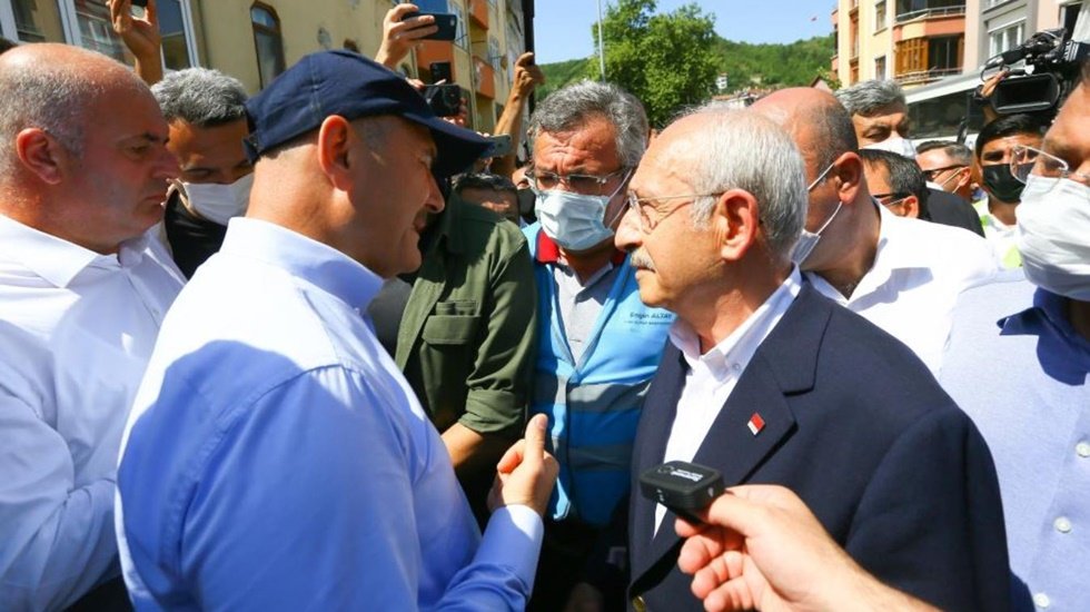 Kılı&ccedil;daroğlu, Bozkurt'taki son durum hakkında Bakan Soylu'dan bilgi aldı