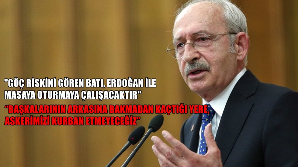 Kılı&ccedil;daroğlu, Erdoğan'a dikkat dedi ve ekledi&hellip;