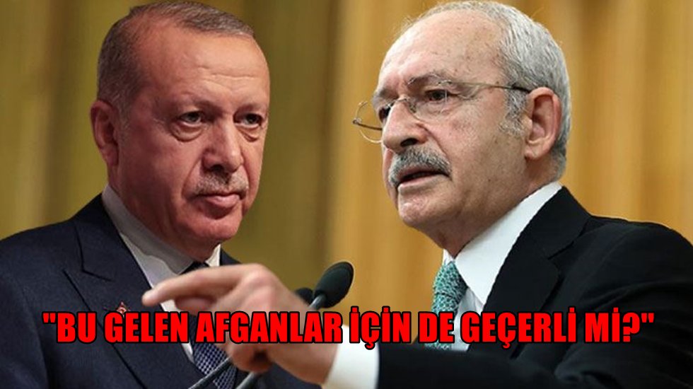 Kılı&ccedil;daroğlu'ndan, Erdoğan'ın 'm&uuml;lteciler almaya devam edeceğiz' a&ccedil;ıklamasına sert yanıt
