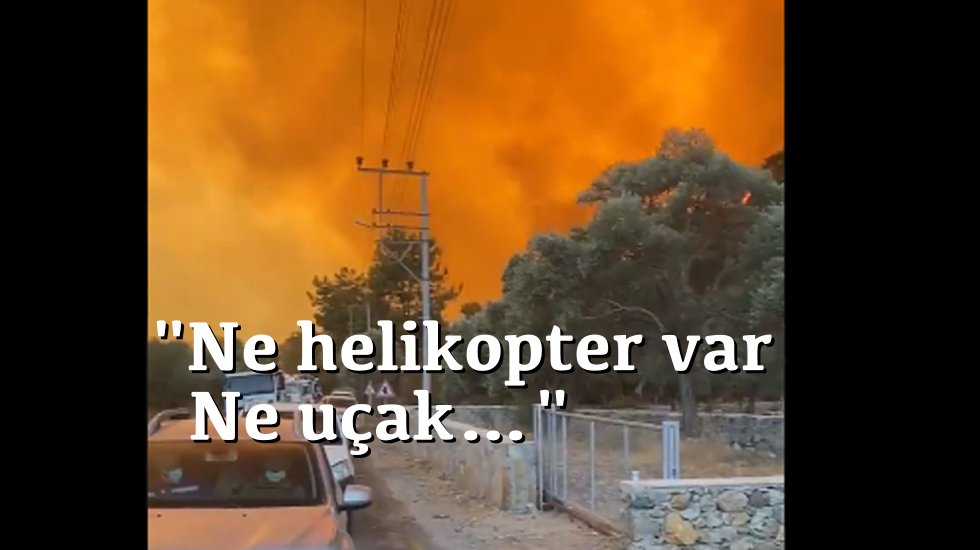 Milas Belediye Başkanı: Ne yazık ki t&uuml;m &ccedil;abalarımıza rağmen &Ccedil;&ouml;kertme yanıyor...