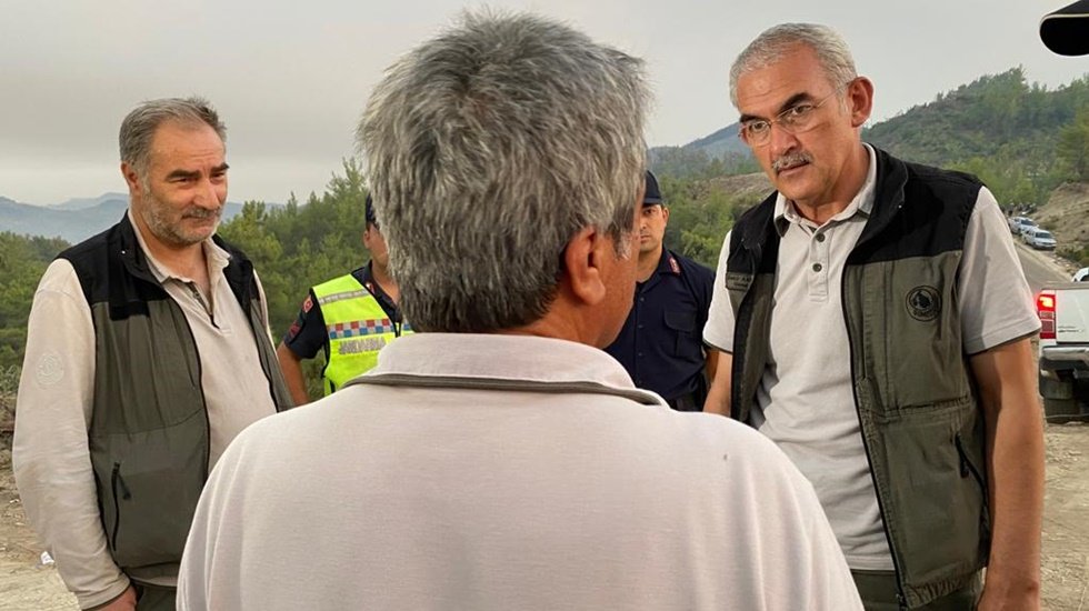 Orman Genel M&uuml;d&uuml;r&uuml; Karacabey'den yangınlara ilişkin a&ccedil;ıklama