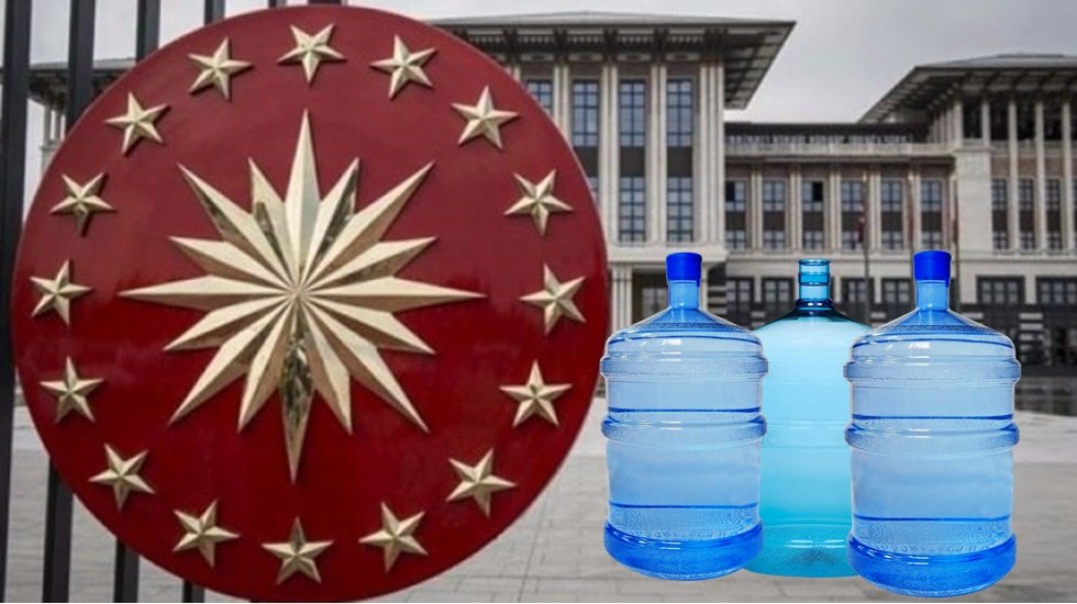 Saray'ın damacana su gideri 187.000 TL
