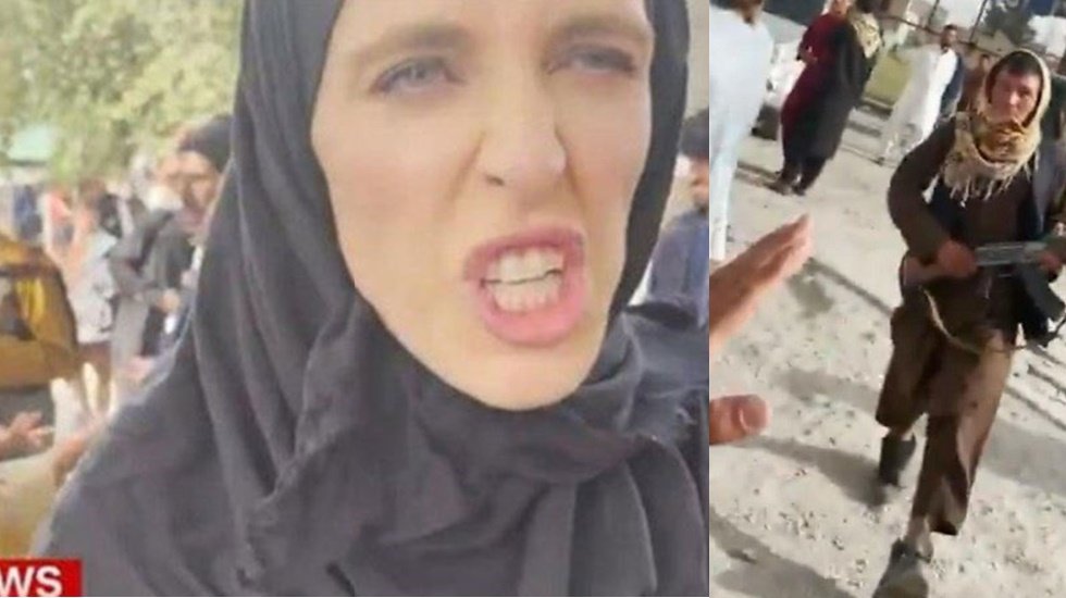 Taliban, canlı yayında CNN’in kadın muhabirine saldırdı