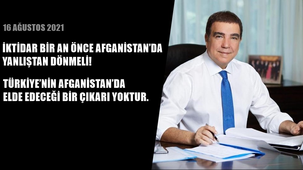 Toprak: &ldquo;Muhaliflerin başını kesen Taliban ile g&ouml;r&uuml;şme isteği iktidarın nasıl bir yalpalama i&ccedil;inde olduğunu sergiliyor!&rdquo;