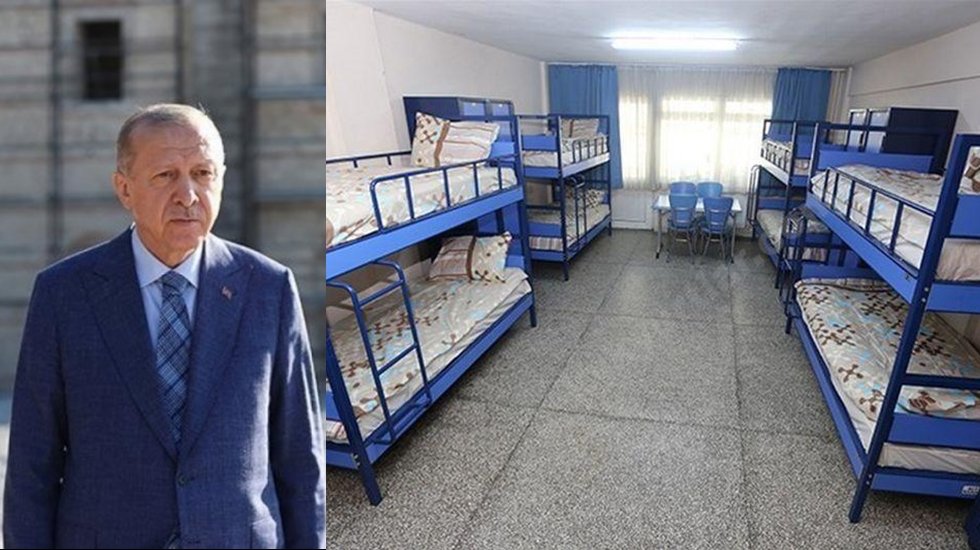 '1 milyona yakın yurt kapasitesine sahibiz' diyen Erdoğan'ı Bakanlığın rakamları doğrulamıyor!