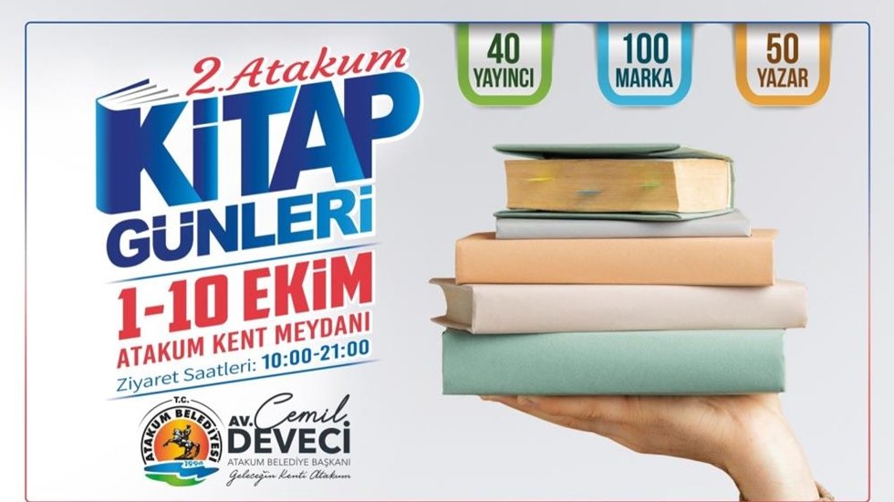 2. Atakum Kitap G&uuml;nleri başlıyor