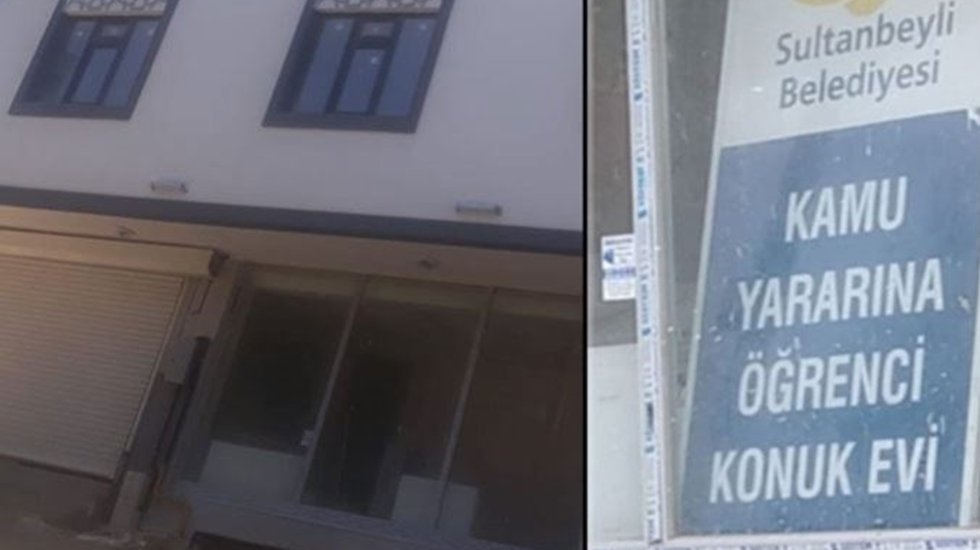 AKP&rsquo;li belediye, ka&ccedil;ak 8.5 katlı binaya &lsquo;&Ouml;ğrenci Konukevi&rsquo; tabelasıyla g&ouml;z yumdu