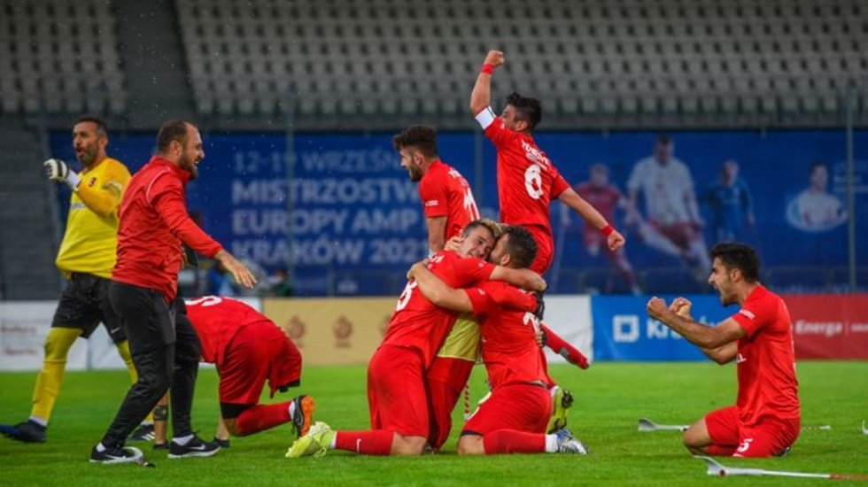 Ampute Milli Takımı Avrupa Şampiyonu!