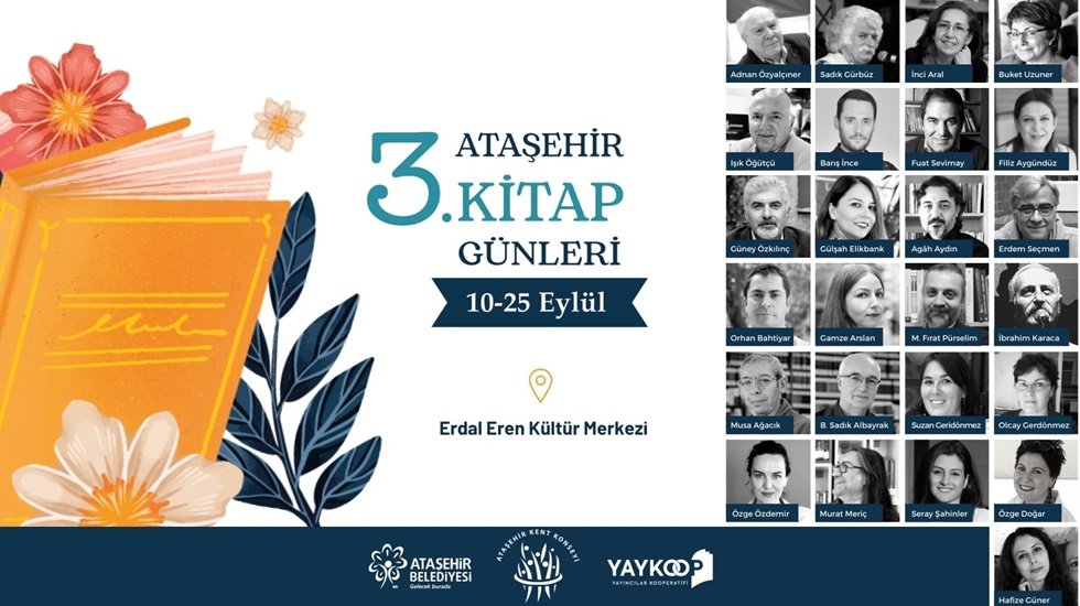 Ataşehir 3. Kitap Günleri başlıyor
