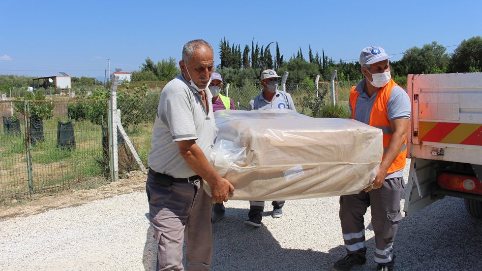 B&uuml;y&uuml;kşehir&rsquo;den yangınzedelere eşya yardımı&nbsp;