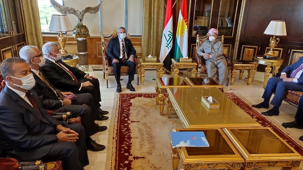 CHP Heyeti Barzani ile g&ouml;r&uuml;şt&uuml;