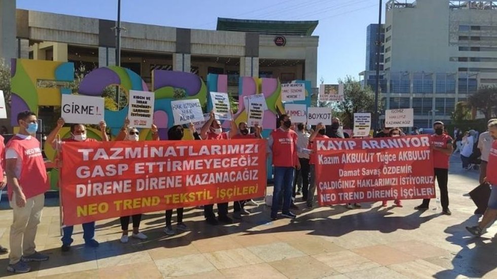 İş&ccedil;iler haklarını &ouml;demeden kayıplara karışan patronun peşinde